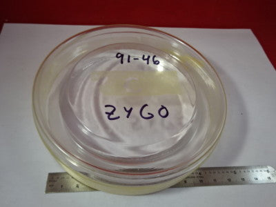 Optical Zygo Flat Fused silica 4" Diameter Optics