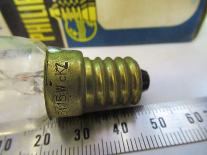 Bfm 220v 15w ERNST LEITZ GERMANY OSRAM LAMP MICROSCOPE PART AS PICTURED 18-FT-18