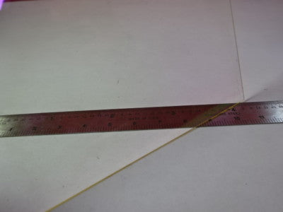 Optical Coated Glass Plate [some blemishes] Optics AS IS