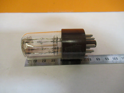 Antique Resonator Quartz Crystal Glass Pkg Frequency