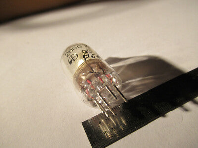 Antique Quartz Radio Crystal Russian Glass Holder Frequency Control