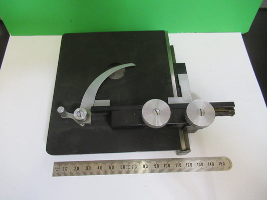 Bausch & Lomb Vintage Stage Table Xy Antique Microscope Part