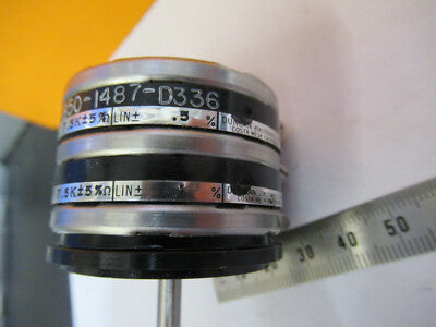 VARIABLE RESISTOR SYNCHRO 5905-850-1487-D336 NSN AIRCRAFT PART AS PIC &P4-A-29
