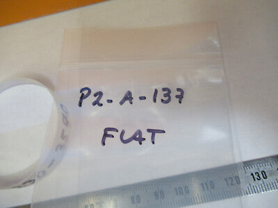 OPTICAL FLAT POLISH BOTH SIDES OPTICS AS PICTURED &P2-A-137