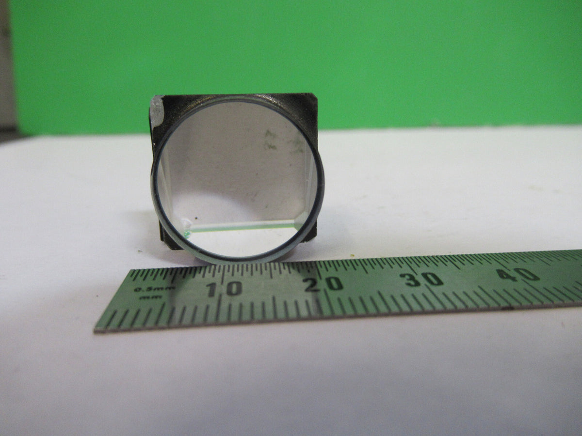 BAUSCH LOMB GLASS PRISM OPTICS MICROSCOPE PART AS PICTURED &G2-A-92