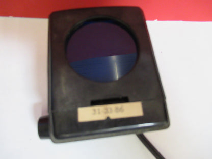 ANTIQUE BAUSCH LOMB ILLUMINATOR LAMP WORKS MICROSCOPE PART AS PICTURED T9-A-51