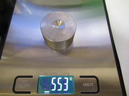 TUNGSTEN ALLOY 90% & 10% OF COPPER HEAVY METAL WOLFRAM 553gr AS PICTURED T3-C-25