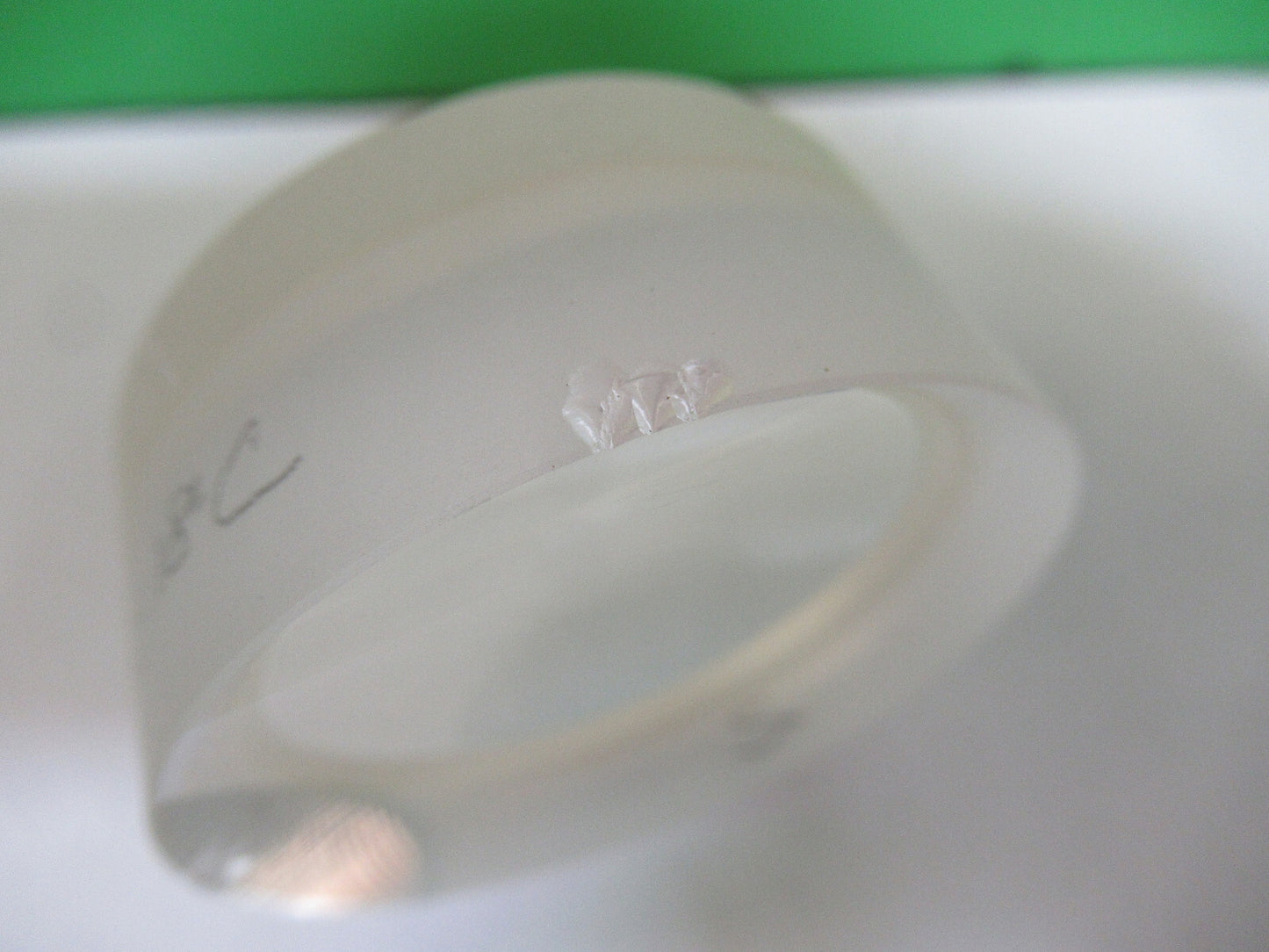 OPTICAL LENS DOUBLET THICK CONVEX CONCAVE PRO LASER OPTICS AS PICTURED &R1-A-12