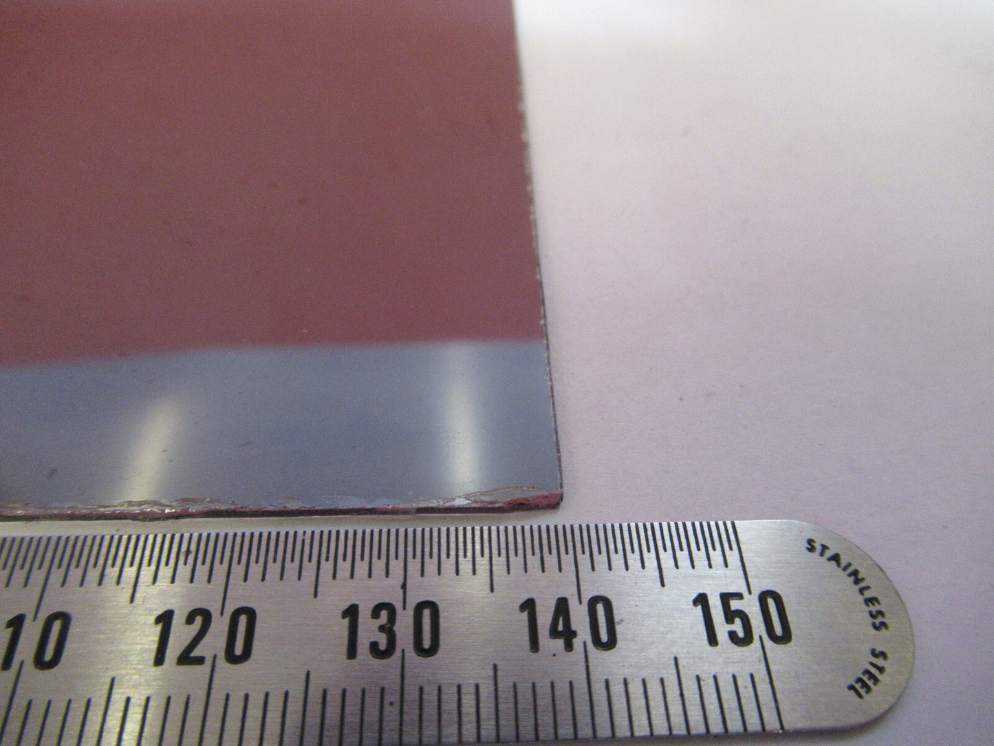 OPTICAL BEAM SPLITTER PLATE MICROSCOPE PART AS Pictured S8-B-14