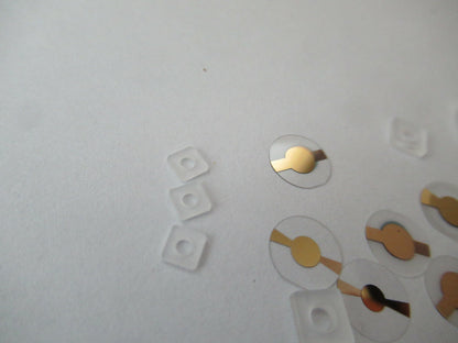 Lot Blank Piezoelectric Quartz Crystal X- Y- Yx-cut Piezo Sensor AS Pic
