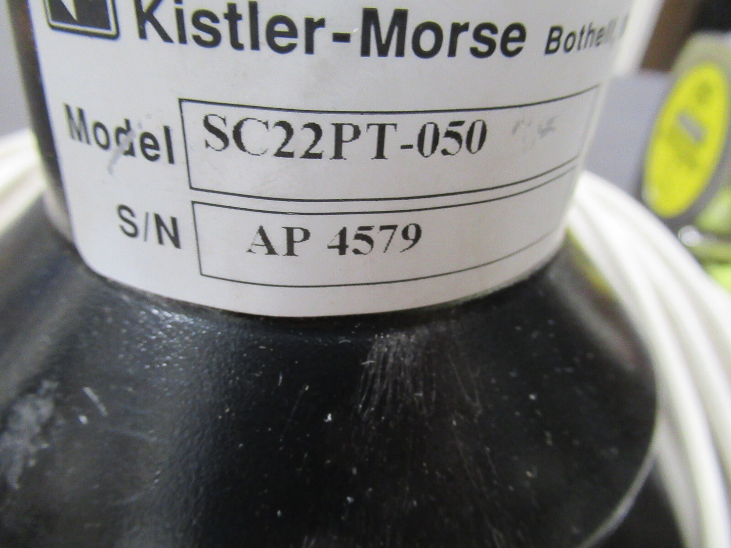Kistler Morse Ultrasonic SC22PT-050 Sonocell Horn Silo Sensor