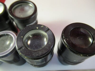 Lot Eyepieces Bausch Olympus American Optical Co. Microscope Part