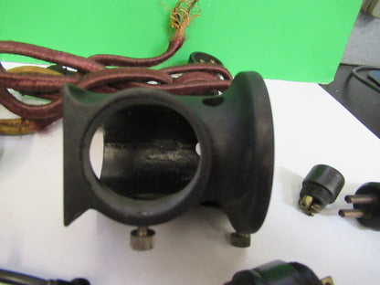 CARL ZEISS LOT LAMP ACCESSORIES ANTIQUE  MICROSCOPE PART AS PICTURED S7-A-98