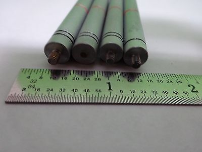 MICROSCOPE PART REICHERT LEICA POLYVAR HANDLES for SLIDE OPTICS AS IS #Y3-14