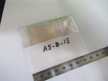 OPTICAL GROUND GLASS PLATE OPTICS AS PIC a5-b-15