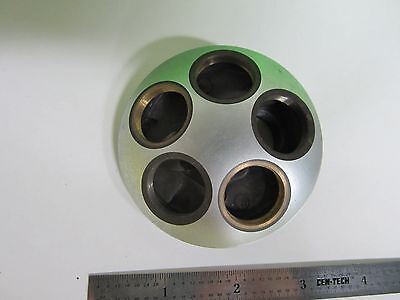 MICROSCOPE PART LEITZ NOSEPIECE AS IS BIN#8X-B-2