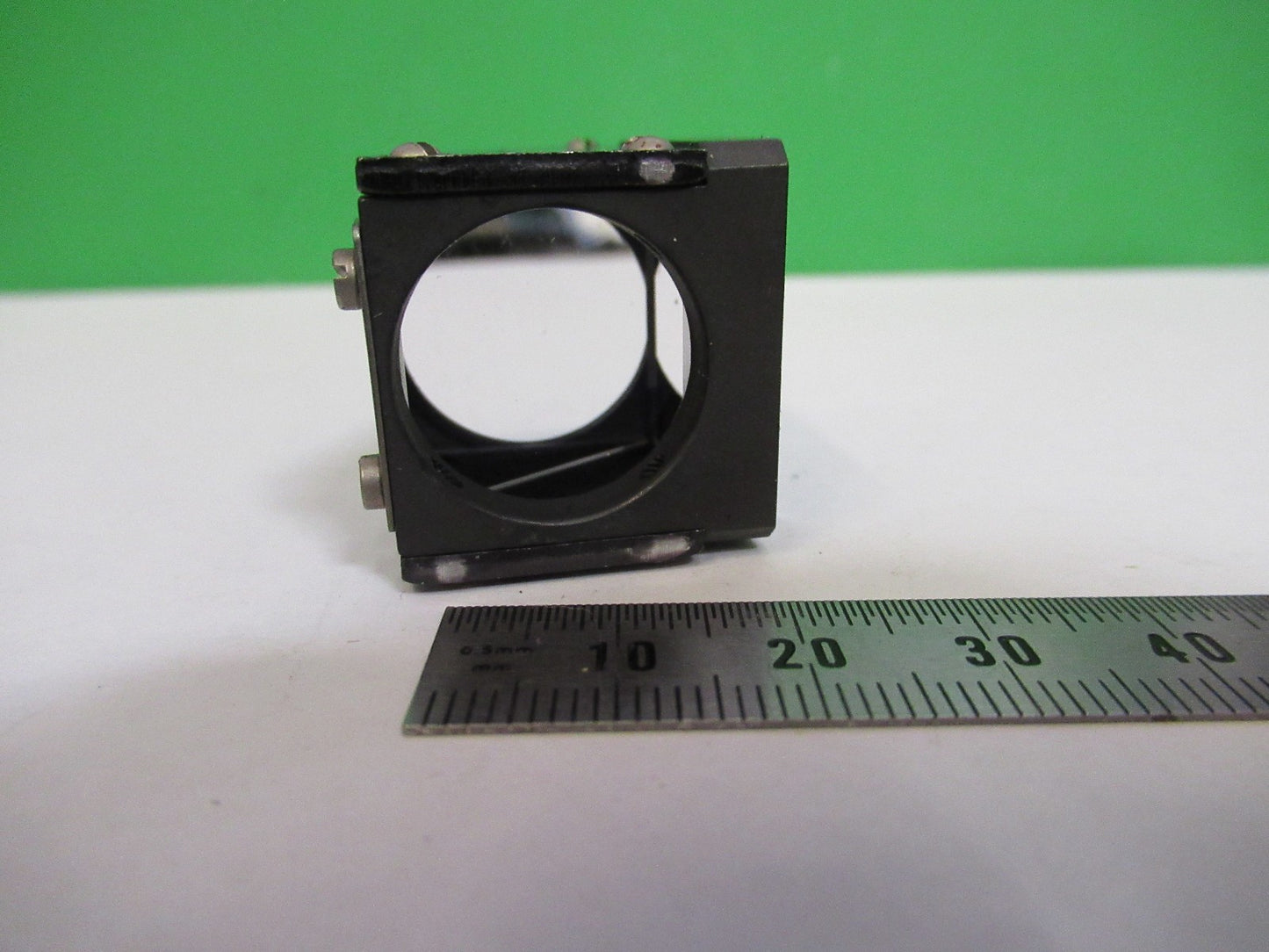 NIKON JAPAN HEAD GLASS PRISM OPTICS MICROSCOPE PART AS PICTURED T4-B-14