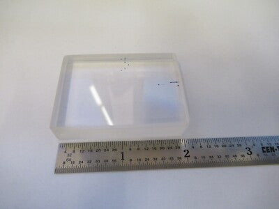 Thick Synthetic Quartz Piezo Block Rare Optics