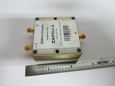 MINI CIRCUITS ZAPDJ-2 POWER SPLITTER 2 GHz RF FREQUENCY MICROWAVE BIN#B2-C-79