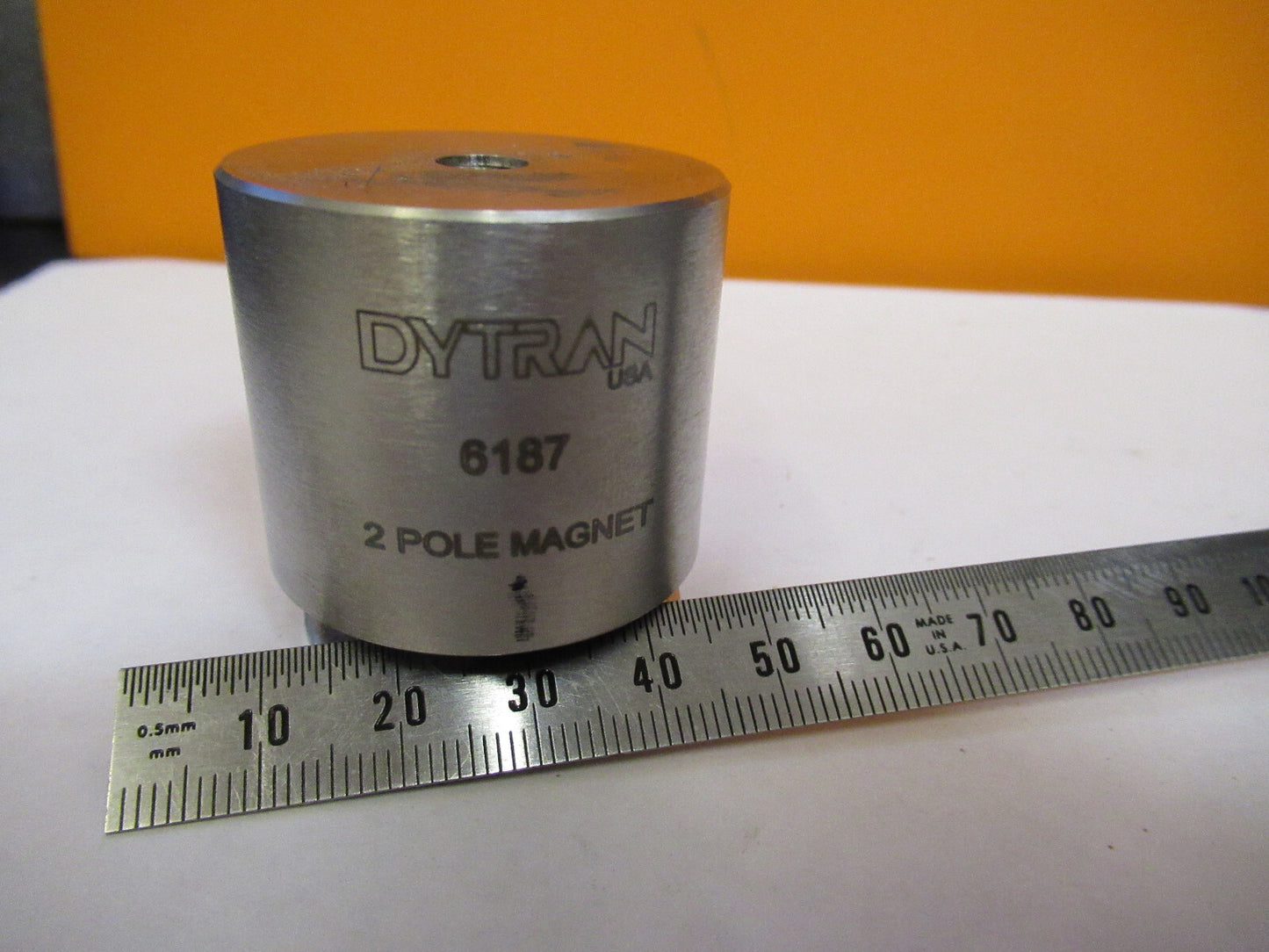 DYTRAN  6187 MAGNET 2-POLE for holding ACCELEROMETER MOUNT AS PICTURED  47-FD-02