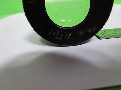 MICROSCOPE PART EYEPIECE OCULAR OLYMPUS WF10X OPTICS AS IS BIN#72-97