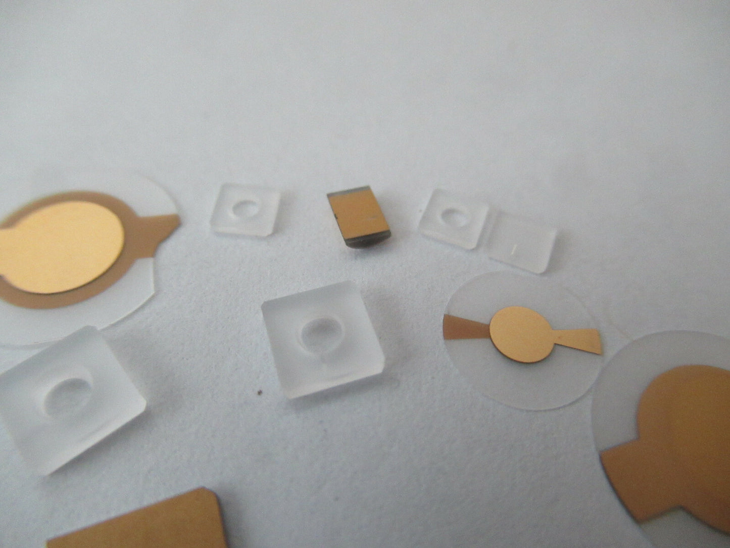 Lot Blank Piezoelectric Quartz Crystal X- Y- Yx-cut Piezo Sensor AS Pic