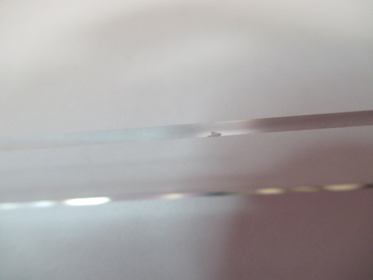 Optical BK7 Glass Slab small chip edge very clean Laser Optics