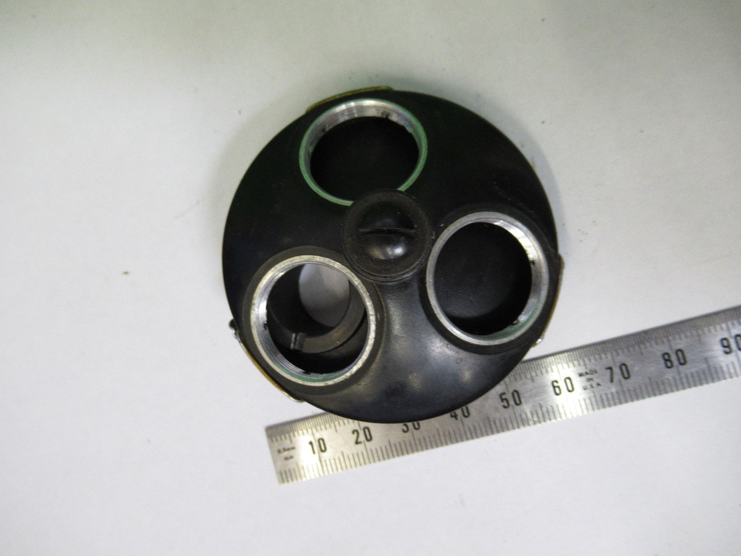 ANTIQUE NOSEPIECE AO SPENCER MICROSCOPE PART AS PICTURED U9-A-38