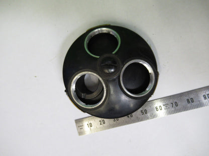 ANTIQUE NOSEPIECE AO SPENCER MICROSCOPE PART AS PICTURED U9-A-38