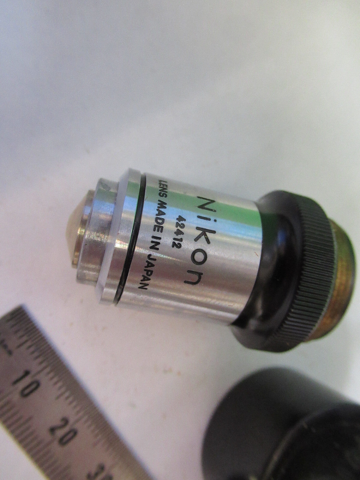 Nikon Japan Objective 100X Hi Lens Optics Microscope Part