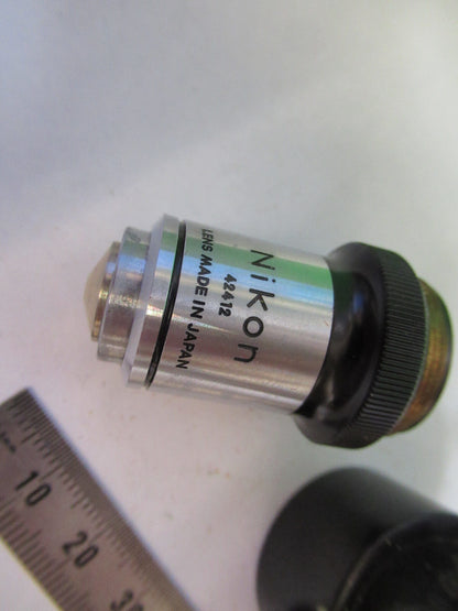 Nikon Japan Objective 100X Hi Lens Optics Microscope Part