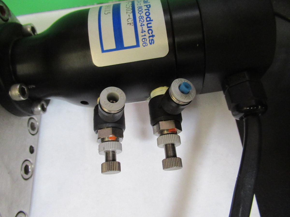 NOR-CAL HIGH VACUUM VALVE GVMP-2502-CF  HEAVY STAINLESS STEEL AS PICTURE W1-B-18