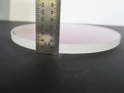 Optical BK7 Glass Round Window Plate 3.375" Diameter Optic