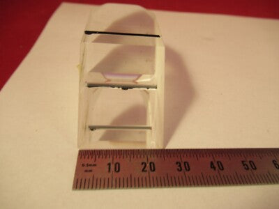 Nikon Japan Glass Prism Head Microscope Part Optics