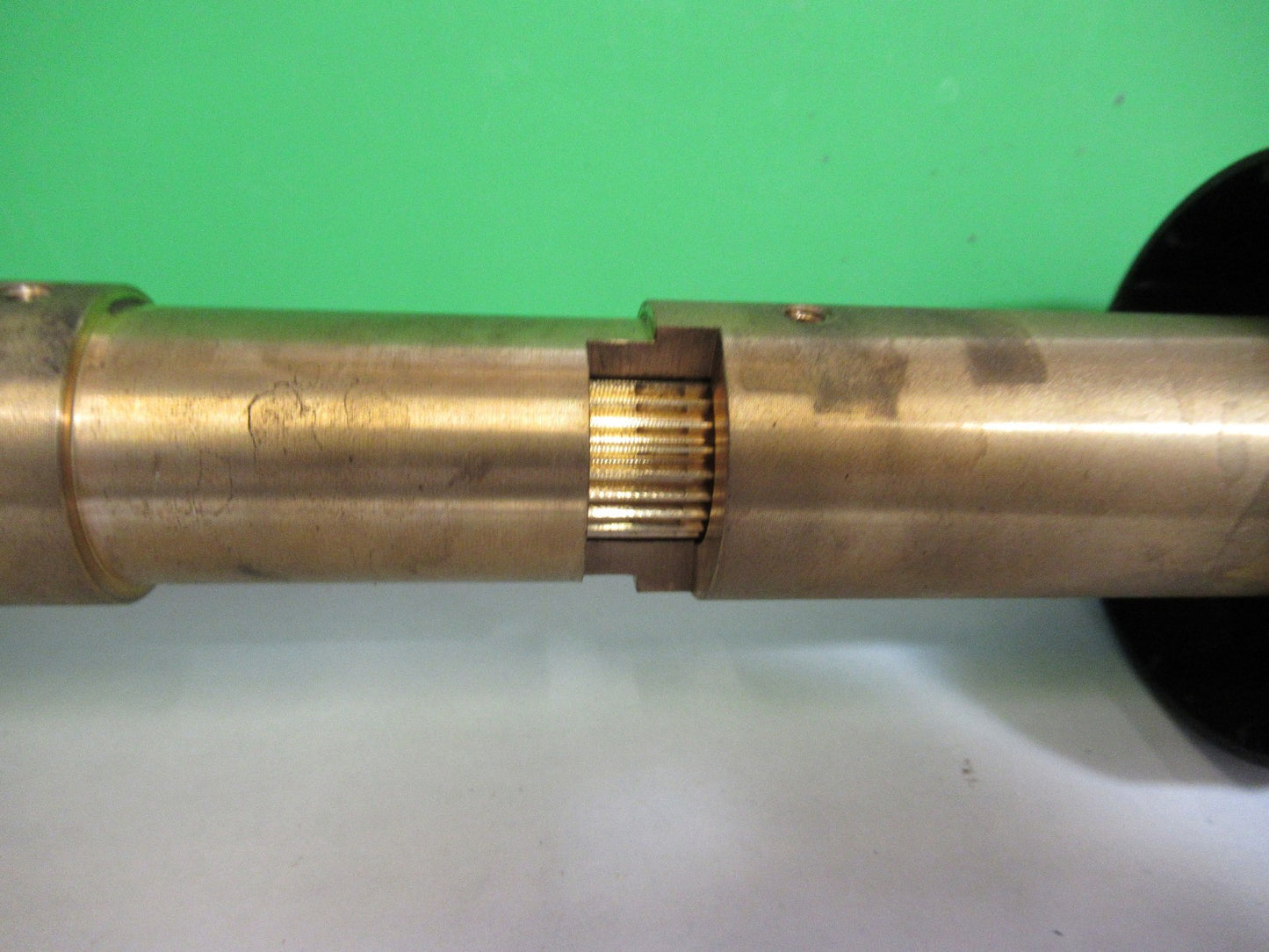 LEICA LEITZ GERMANY DMRB SET KNOBS STAGE MICROSCOPE PART AS PICTURED V7-FT-91