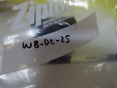 OPTICAL MOUNTED LENS LASER OPTICS AS IS BIN#W8-DC-25