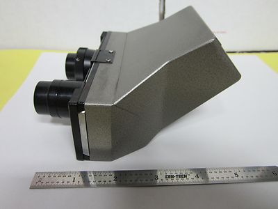 MICROSCOPE PART OLYMPUS JAPAN HEAD AS IS OPTICS BIN#E2