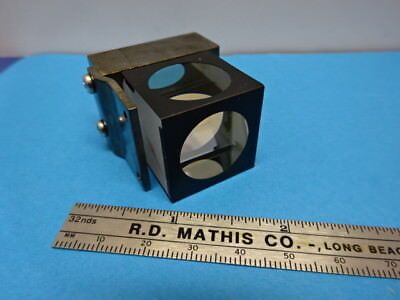 MICROSCOPE PART OLYMPUS JAPAN MOUNTED PRISM OPTICS AS IS #90-72