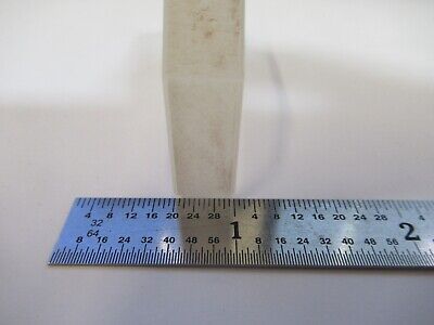 OPTICAL THICK TRUNCATED GLASS BK7 WINDOW OPTICS AS PICTURED &W2-B-17