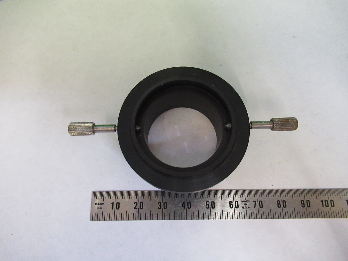 BAUSCH LOMB CONDENSER ACCESSORY OPTICS MICROSCOPE PART AS PICTURED X7-A-55