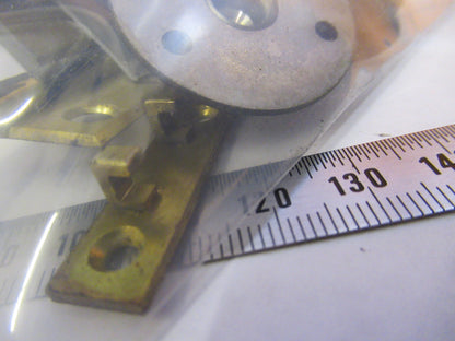 Antique Bausch & Lomb Lock Without Key Parts Microscope Wood Box