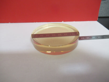 OPTICAL FLAT 3" ZERODUR 1/10 WAVE POLISHED LASER OPTICS  AS PICTURED T1-A-81
