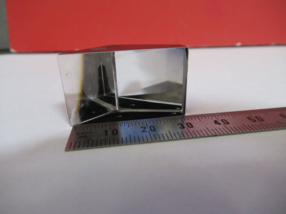 OLYMPUS JAPAN GLASS PRISM MICROSCOPE PART AS PICTURED T8-B-05