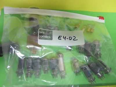 LOT 19 VACUUM TUBES LAMPS HAMMARLUND SP-600 VINTAGE RADIO BIN#E4-02