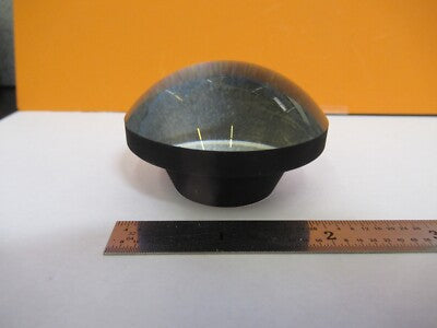 Large Highly Convex Optical Lens Rare Optics Mil Spec