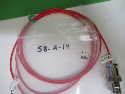 5ft CABLE for ACCELEROMETER SENSOR LOW NOISE 10-32 TO BNC AS PICTURED S8-A-14