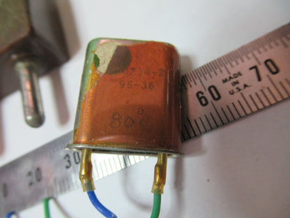 ANTIQUE WWII DC-35 -34 RESONATOR QUARTZ  FREQUENCY CONTROL AS PICTURED T5-A-97