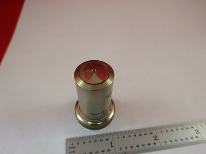 UNKNOWN MAKER IMMERSION OBJECTIVE 105X MICROSCOPE PART OPTICS AS IS &33-A-107