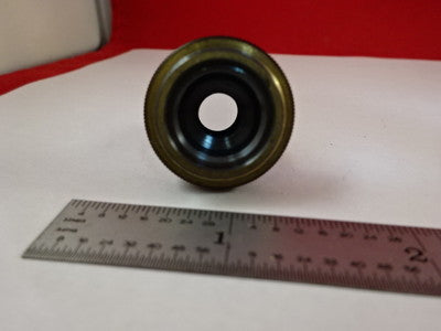 MICROSCOPE PART ZEISS GERMANY OBJECTIVE 8X POLMI OPTICS AS IS #T2-B-03