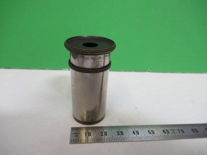 ANTIQUE BRASS CARL ZEISS EYEPIECE COMPENS 12 MICROSCOPE PART AS PICTURED X3-B-97
